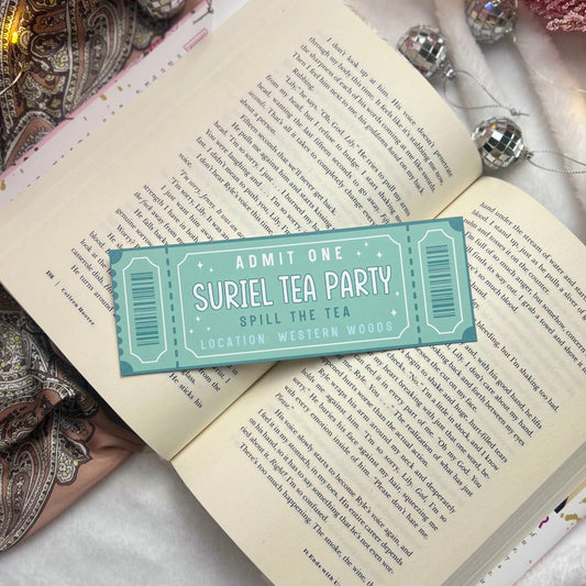 Suriel Tea Party Bookmark