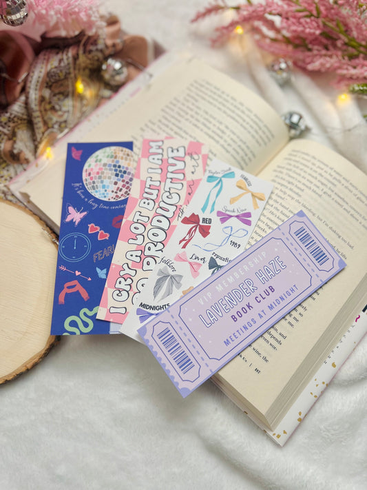 Swiftie Bookmark Set