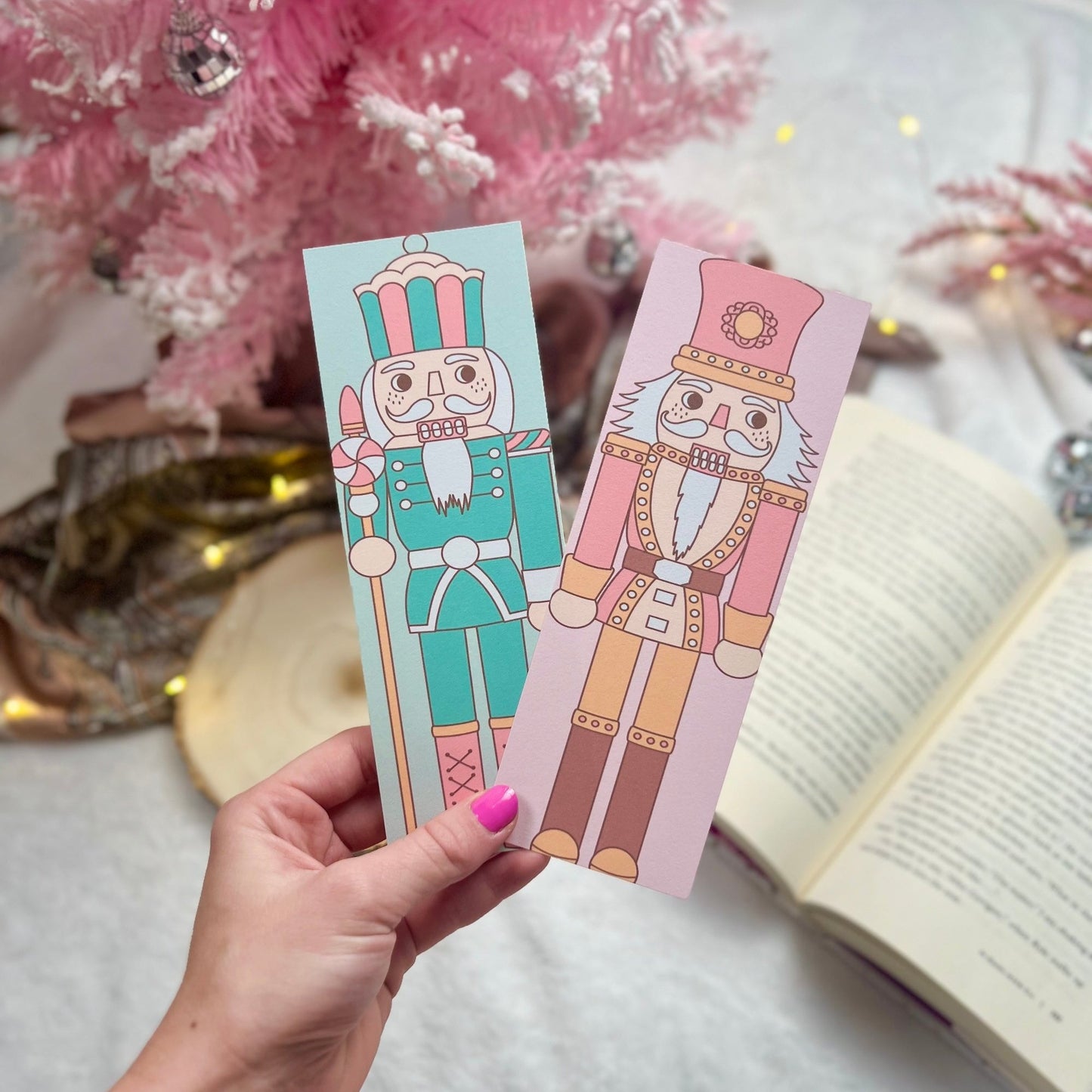 Nutcracker Christmas Bookmarks