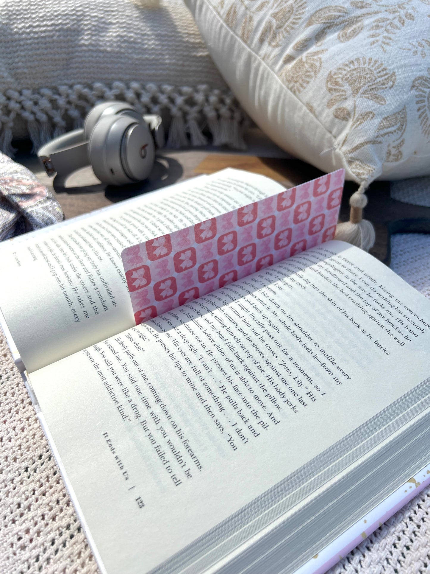 Checkered Bows Bookmark