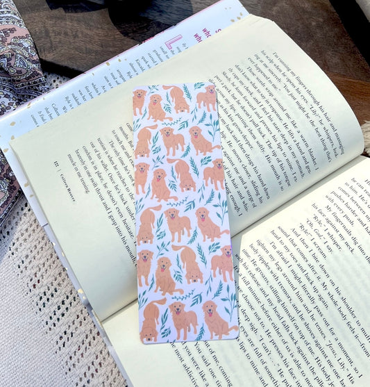 Golden Retriever Bookmark