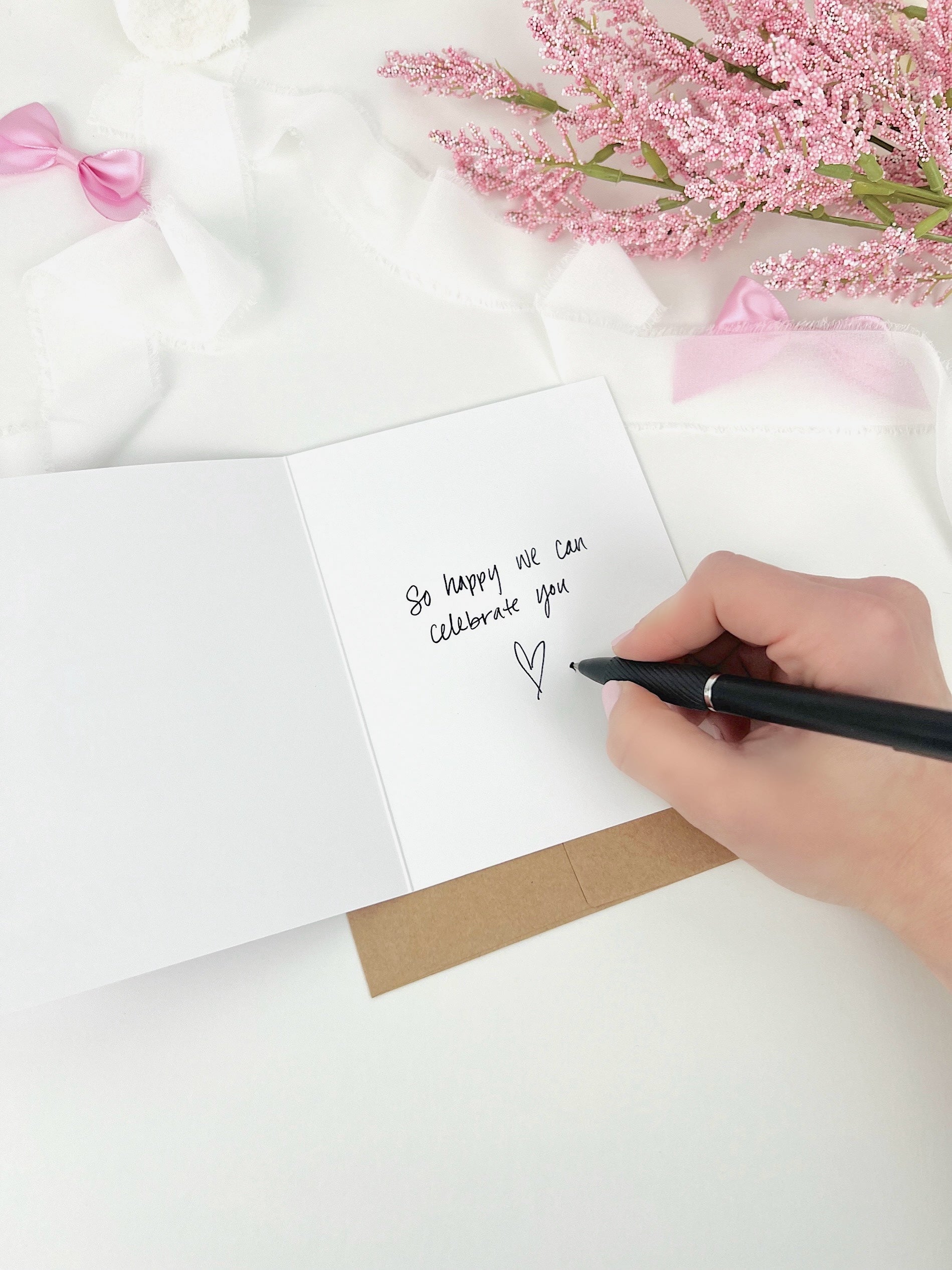 what to write in grad cards "You're Doing Amazing Sweetie"