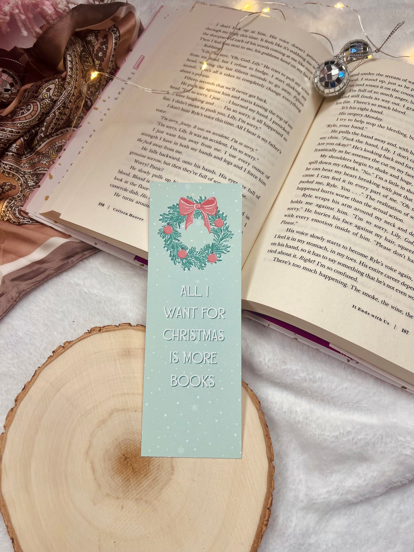 All I Want for Christmas Bookmark