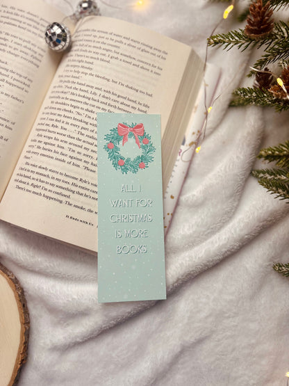 All I Want for Christmas Bookmark