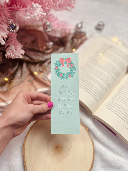 All I Want for Christmas Bookmark