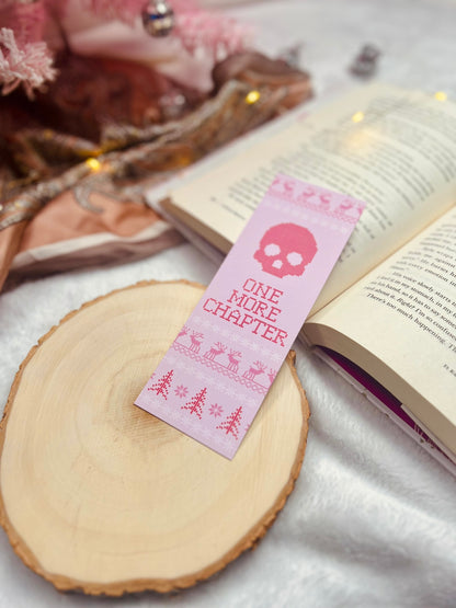 One More Chapter Christmas Bookmark