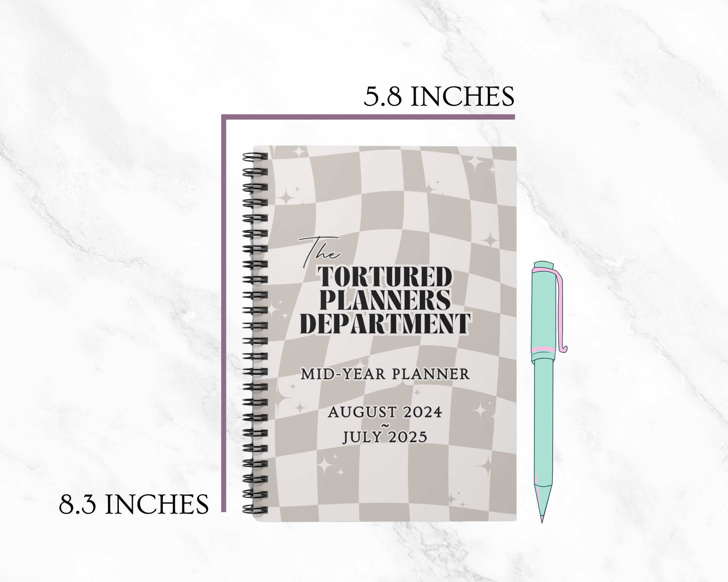 TTPD Swiftie Planner | August 2024 - July 2025 Weekly Planner