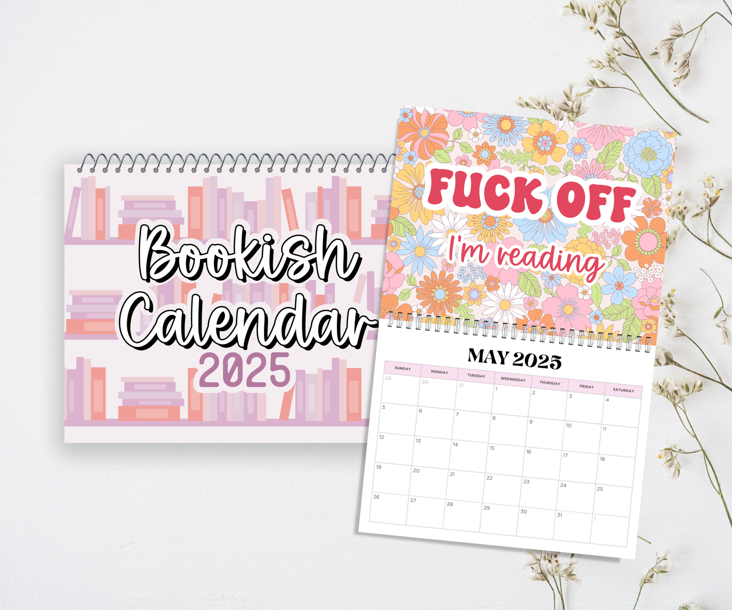 2025 Bookish Calendar