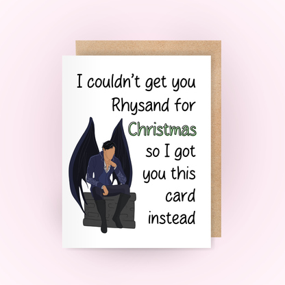 ACOTAR Rhysand Christmas Card