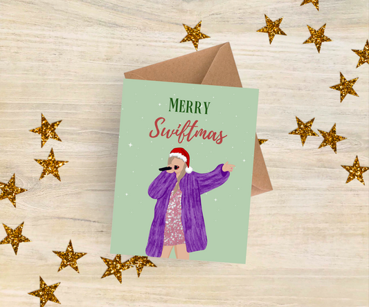 "Merry Swiftmas" Taylor Swift Christmas Card