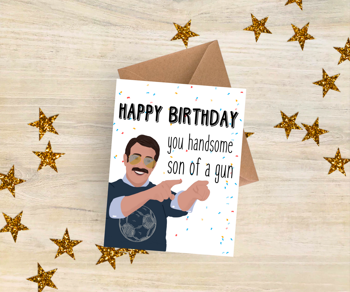 Ted Lasso Birthday Card