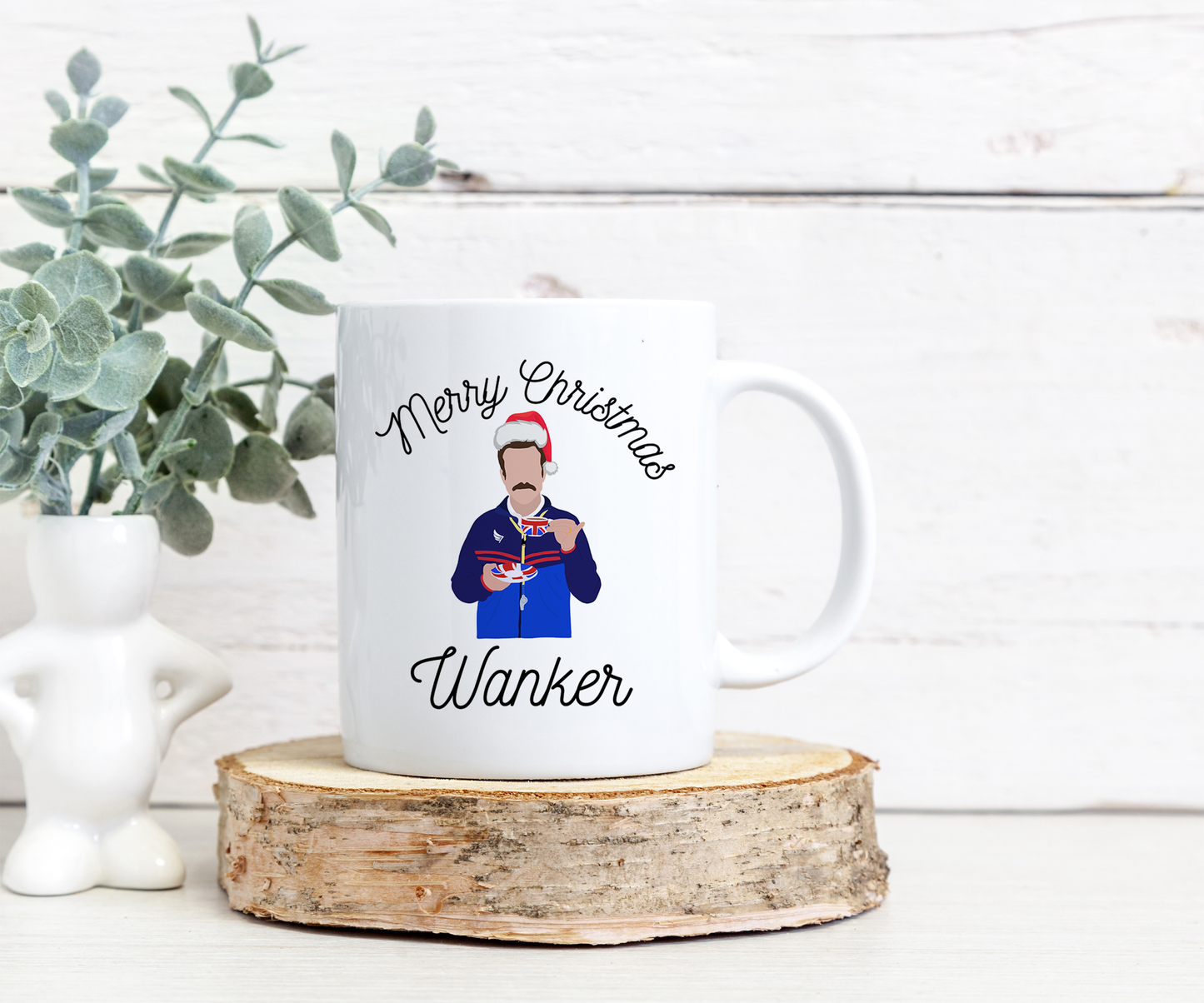 Funny Christmas Coffee Mug - Ted Lasso