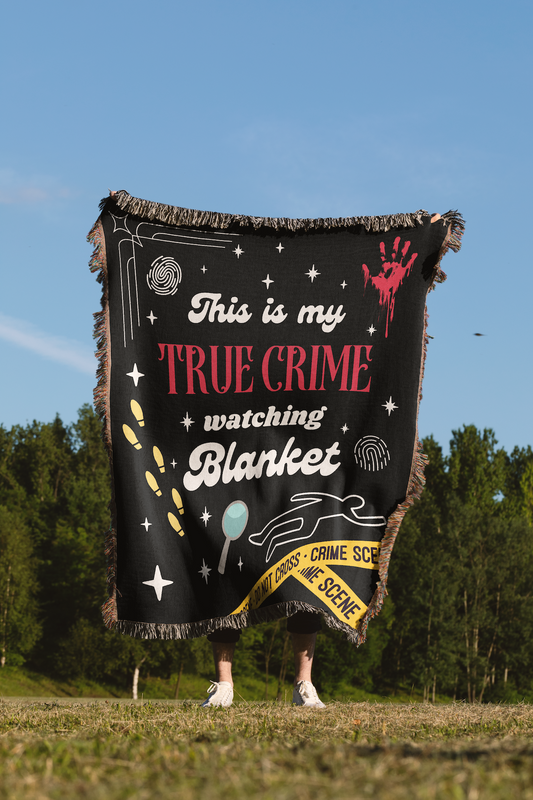 True Crime Watching Blanket