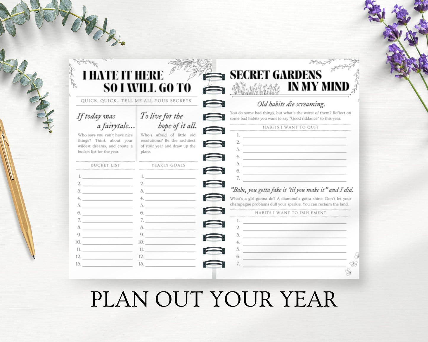 Taylor Swift 2025 Planner