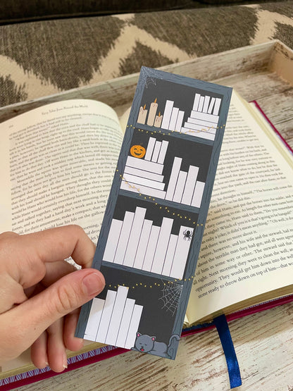Bookshelf Tracker Bookmark, Reading List Bookmark, stocking stuffer, gift for book lover