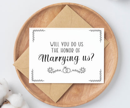 Pairs Well With Wedding Officiant Duties Wine Gift Bag / wedding officiant proposal / gifts under 15 / wine tote / wedding gift / officiant