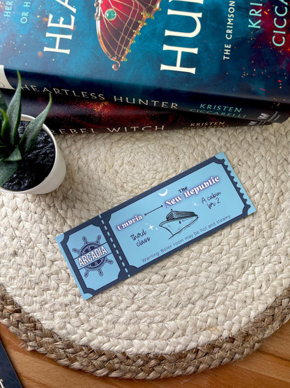 Fantasy Bookmarks Set, Crimson Witchy Gift, Book Lover Gift, Gift, Bookish Gift, bookmark set, gift for reader
