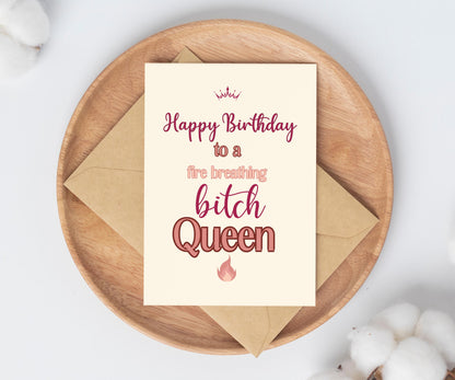 TOG birthday Card / acotar card for reader / bookmark gift set / book lover