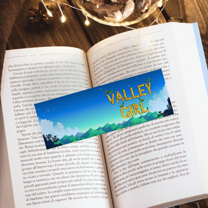 Valley Video Game birthday Card / card for / bookmark gift set / book lover