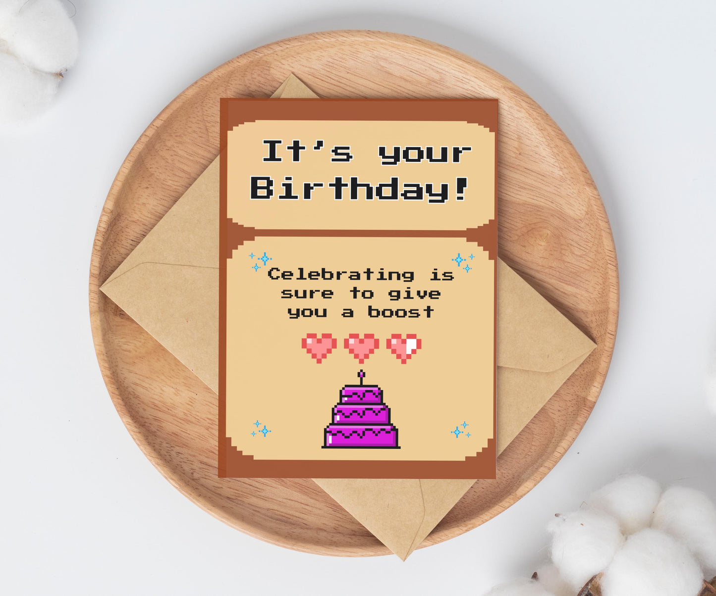 Valley Video Game birthday Card / card for / bookmark gift set / book lover