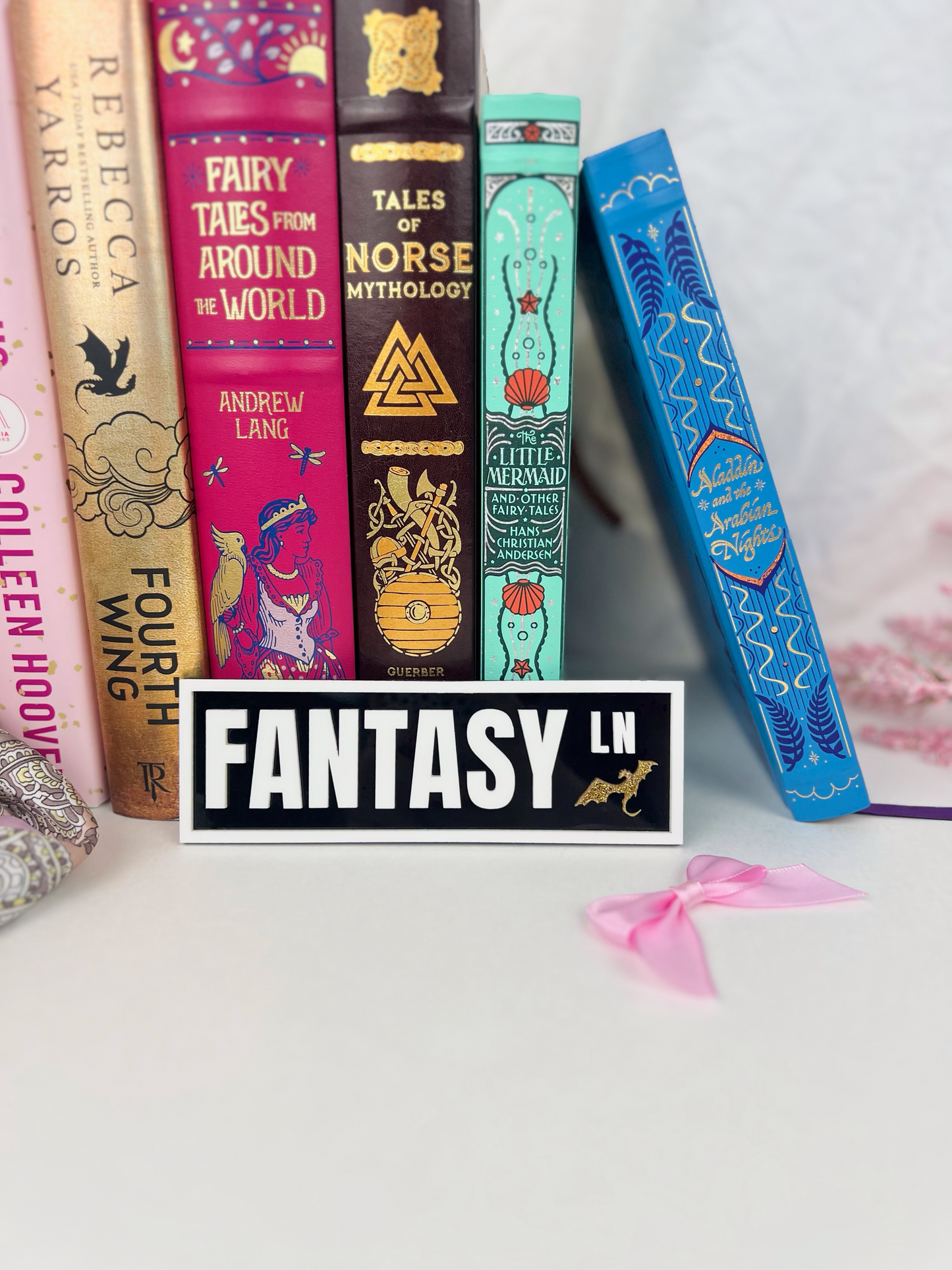 Fantasy Ln | Bookshelf Street Sign