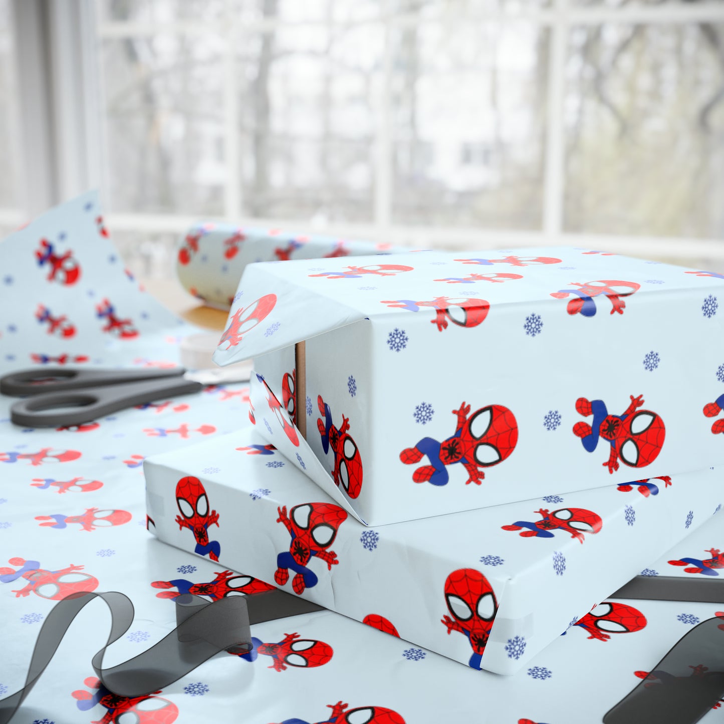 spidey wrapping paper for toddlers