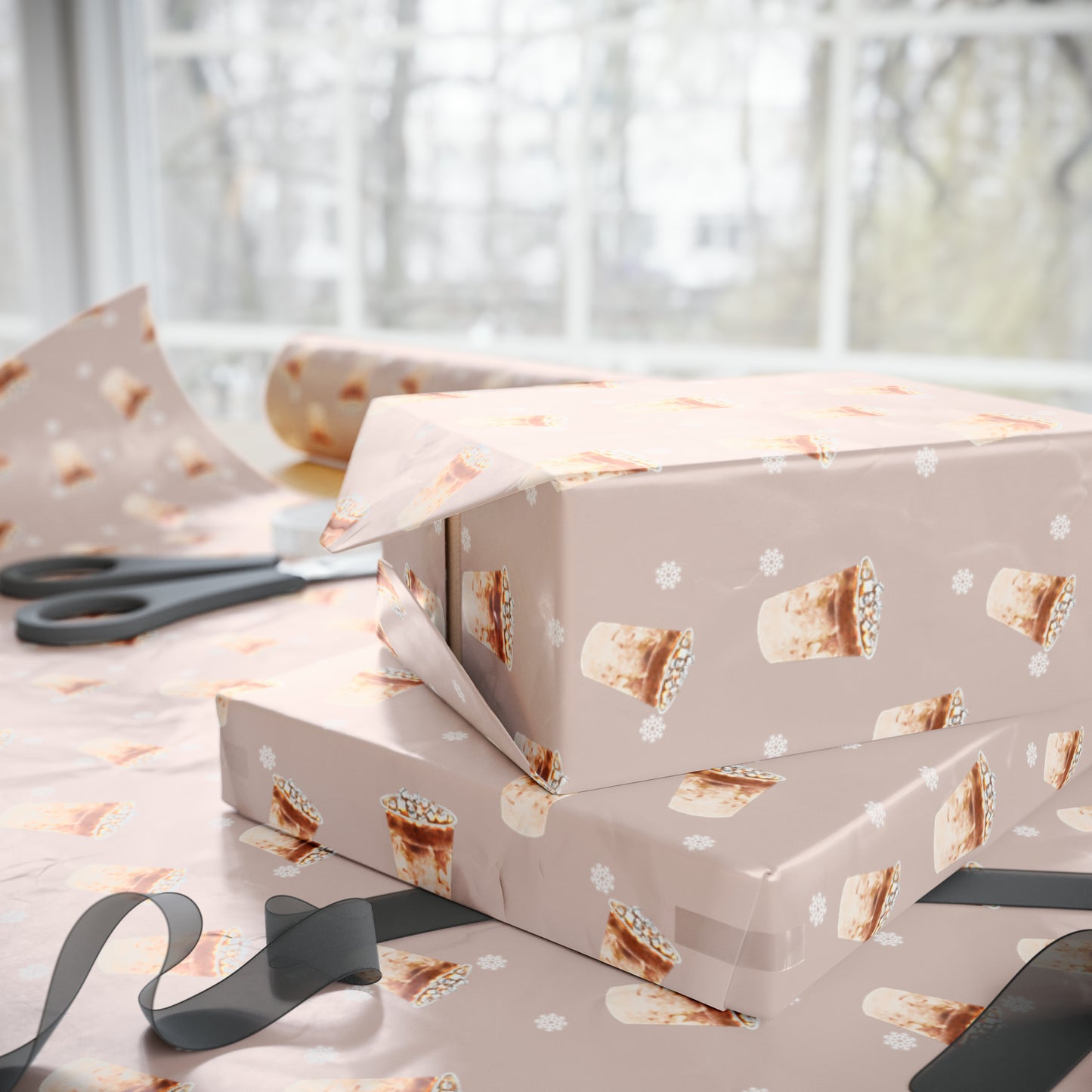 Coffee Wrapping Paper