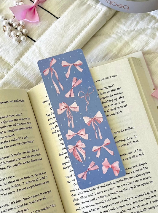 Pink Bows Bookmark