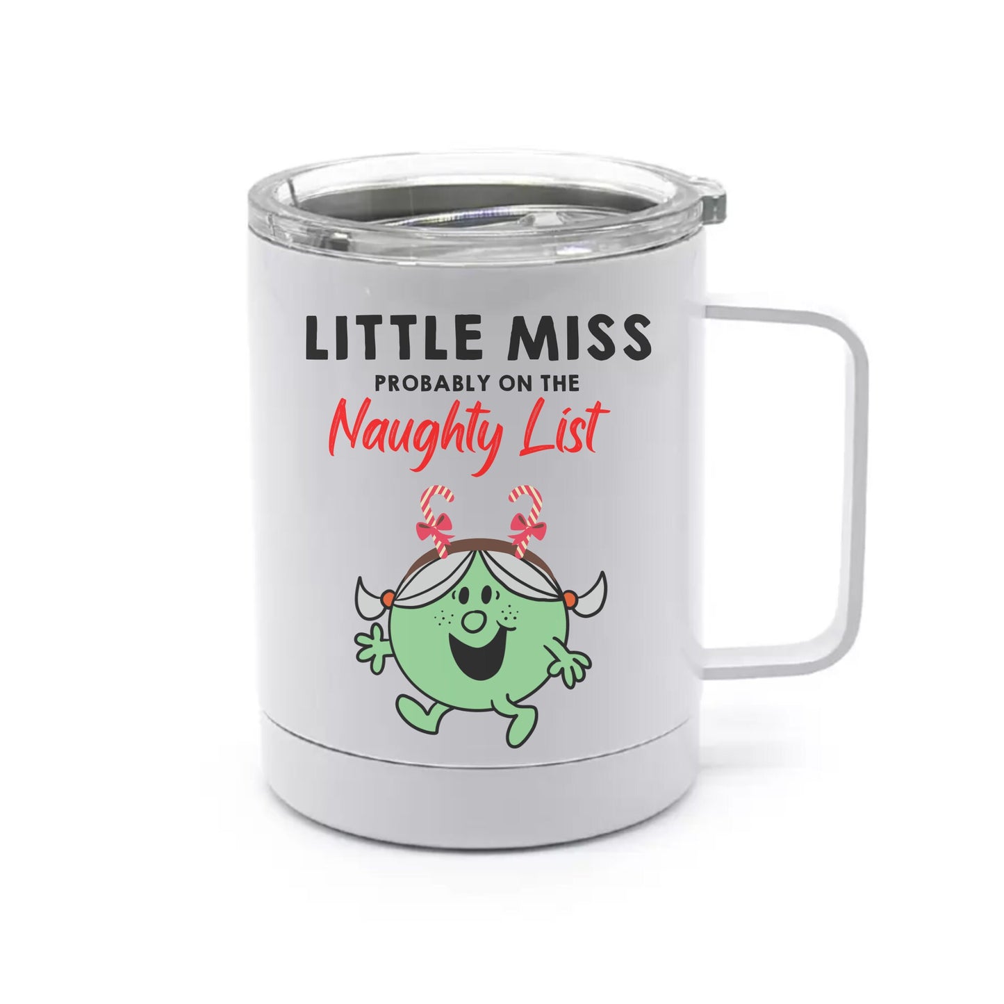 Little Miss Naughty List Tumbler Coffee Mug